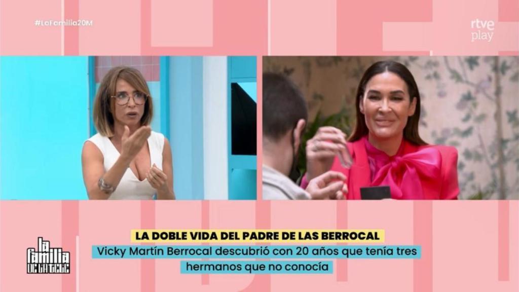 María Patiño en 'La Familia de la Tele'.