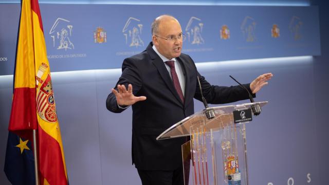 El portavoz del PP en el Congreso, Miguel Tellado.