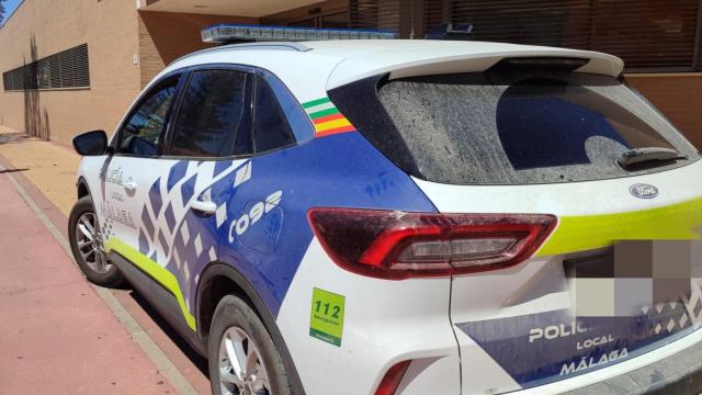 Un vehículo de la Policía Local de Málaga.