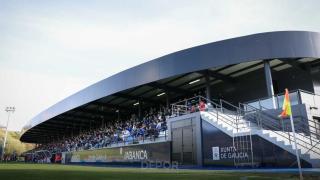 Edificio principal de la ciudad deportiva de Abegondo.