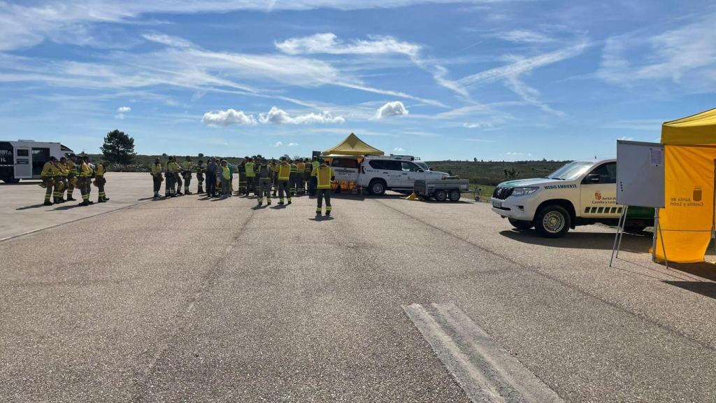 El simulacro de incendio transfronterizo de este martes