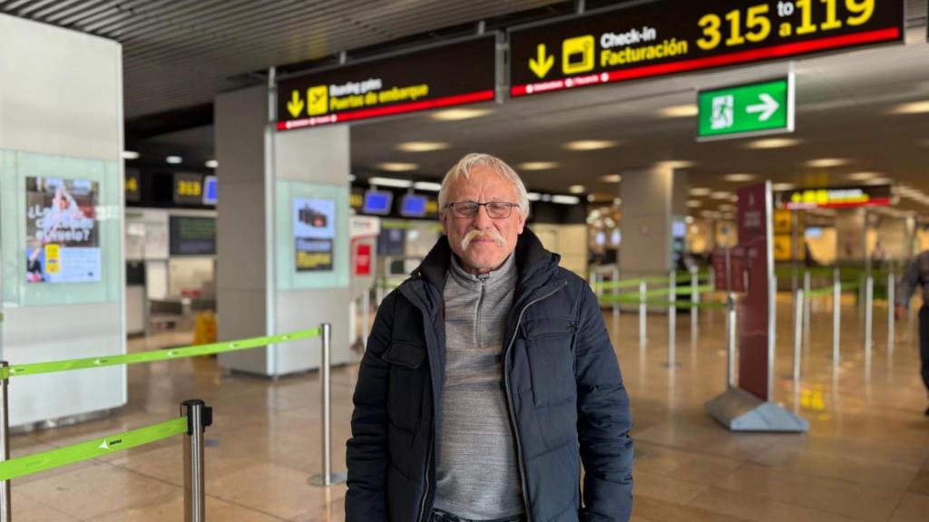 Christian Velez, el parisino que lleva más de 7 años viviendo en Barajas.