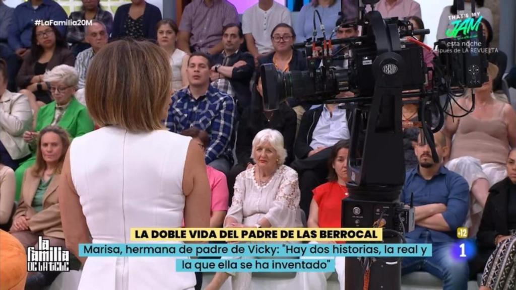 María Patiño en 'La familia de la tele'.