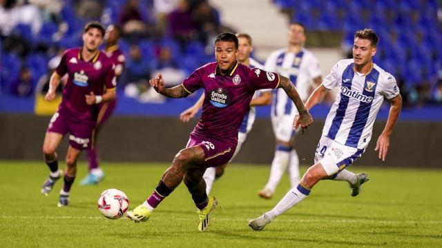 El jugador Robert Kenedy durante un partido del Real Valladolid