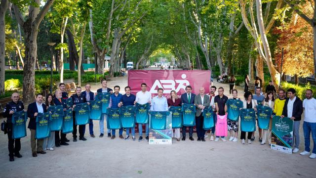 Presentación de la '10K Nocturna Albacete 2025'. Foto: Eurocaja Rural.