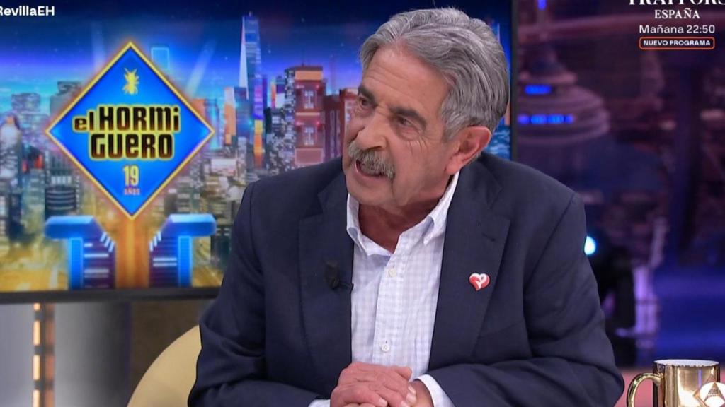 Miguel Ángel Revilla en 'El Hormiguero'.