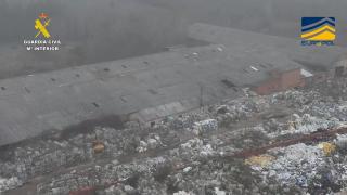 Detenida una organización criminal dedicada al tráfico ilegal internacional de residuos plásticos