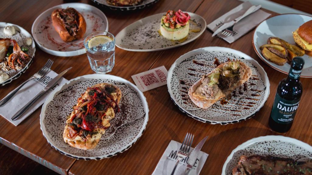 Gran parte de la propuesta (sin gluten) de Miracle.