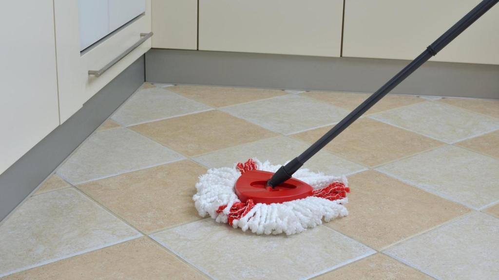 Limpieza de un suelo