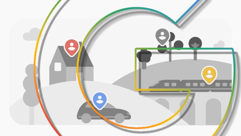 Fotomontaje inspirado en Encontrar mi dispositivo de Google