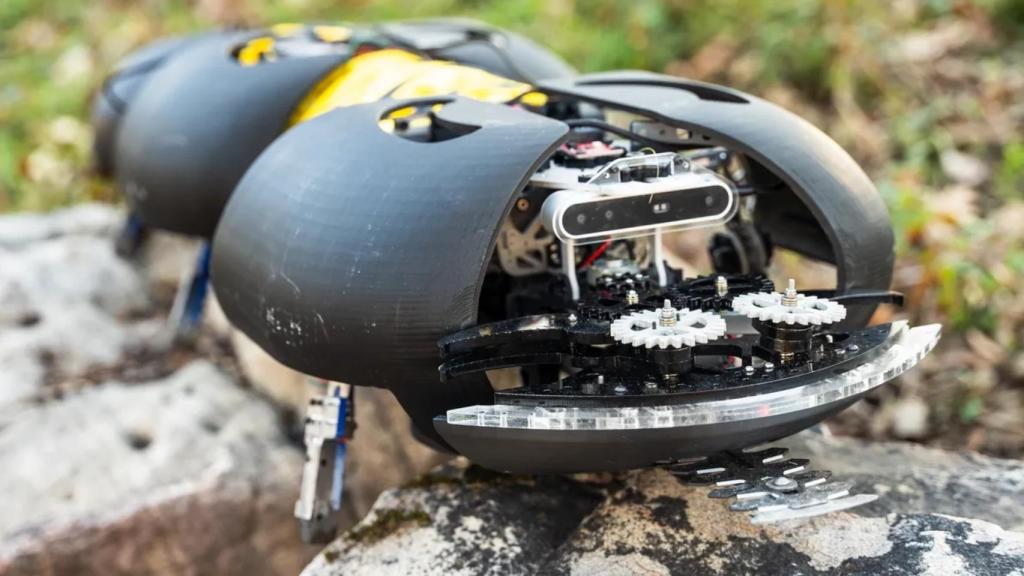 El robot ciempiés de GCR.