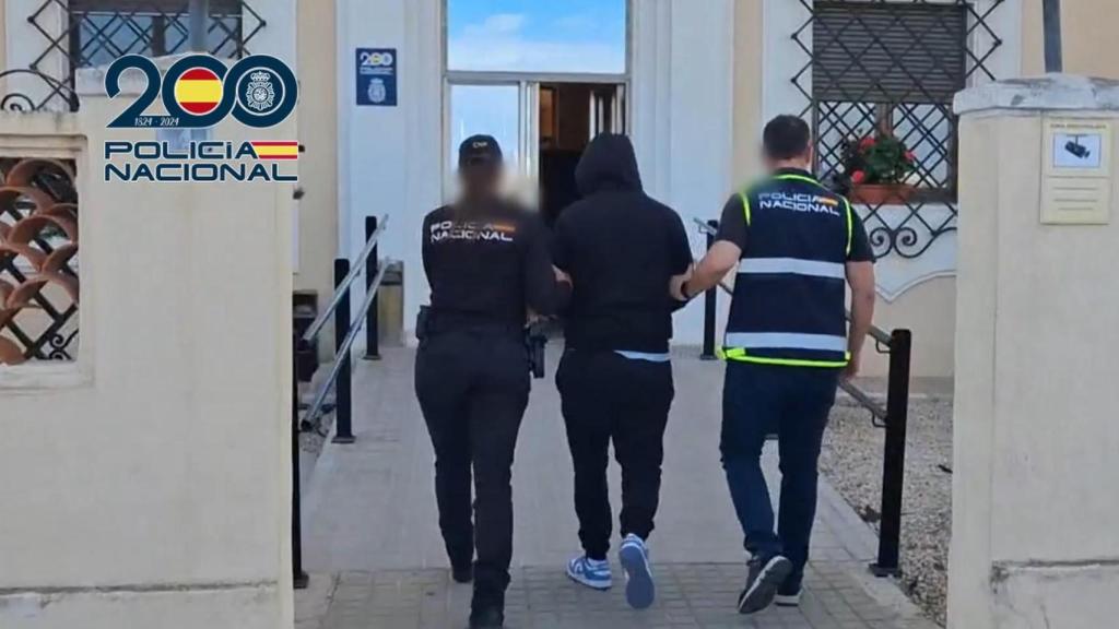 Fotografía del detenido.