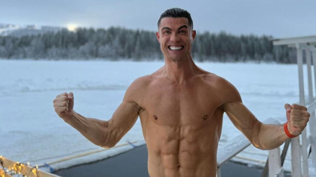 Cristiano Ronaldo, en una imagen compartida en sus redes sociales