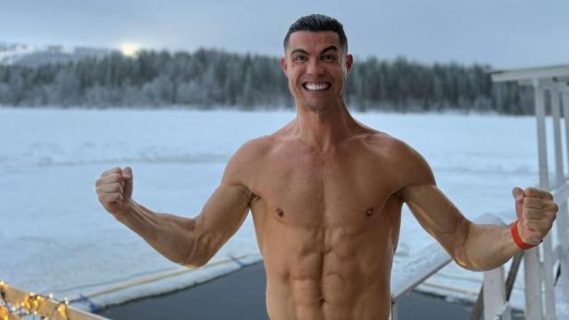 Cristiano Ronaldo, en una imagen compartida en sus redes sociales
