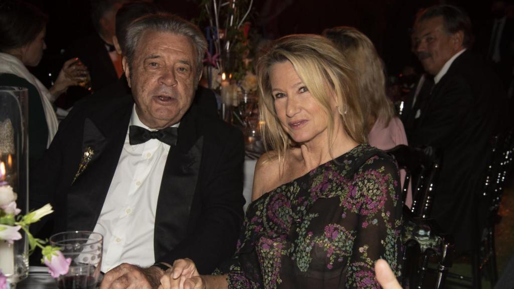 Francisco de Borbón y Escasany, en la boda de Francisco de Borbón y Sophie Elizabeth Karoly en Marbella, en octubre de 2021.