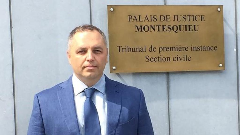 Andrei Portnov, frente a un tribunal de justicia.