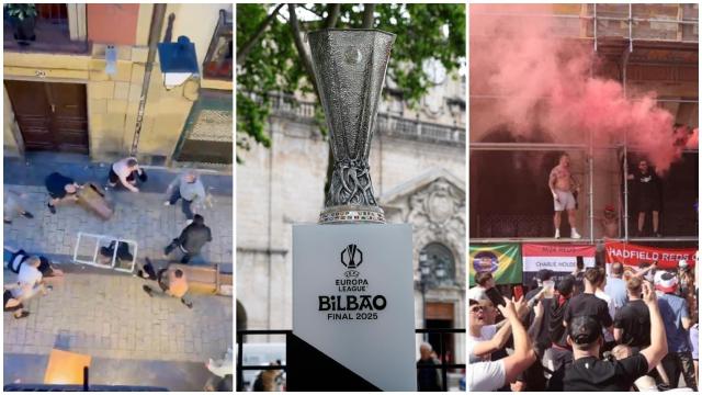 Hooligans de Tottenham y United siembran el caos en San Sebastián, Santander y Bilbao