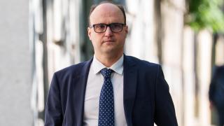 El exjefe de gabinete de Reyes Maroto, a su llegada al Tribunal Supremo, este miércoles.