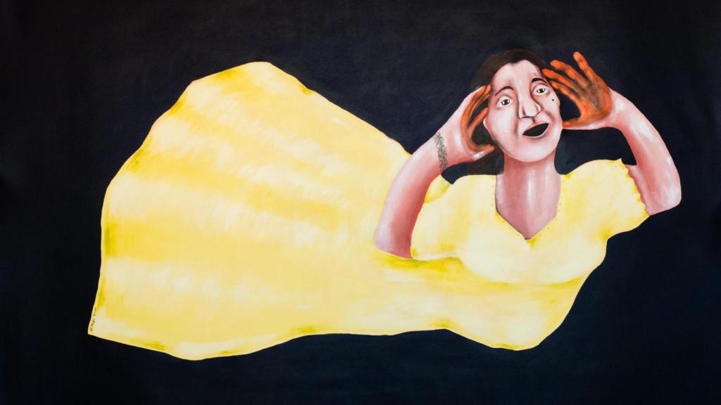 'Un jour j'ai reve d'une etoile', una de las obras disponibles en la exposición 'Tattoos. Histories of the Mediterranean'. Foto: Meziane Djaout