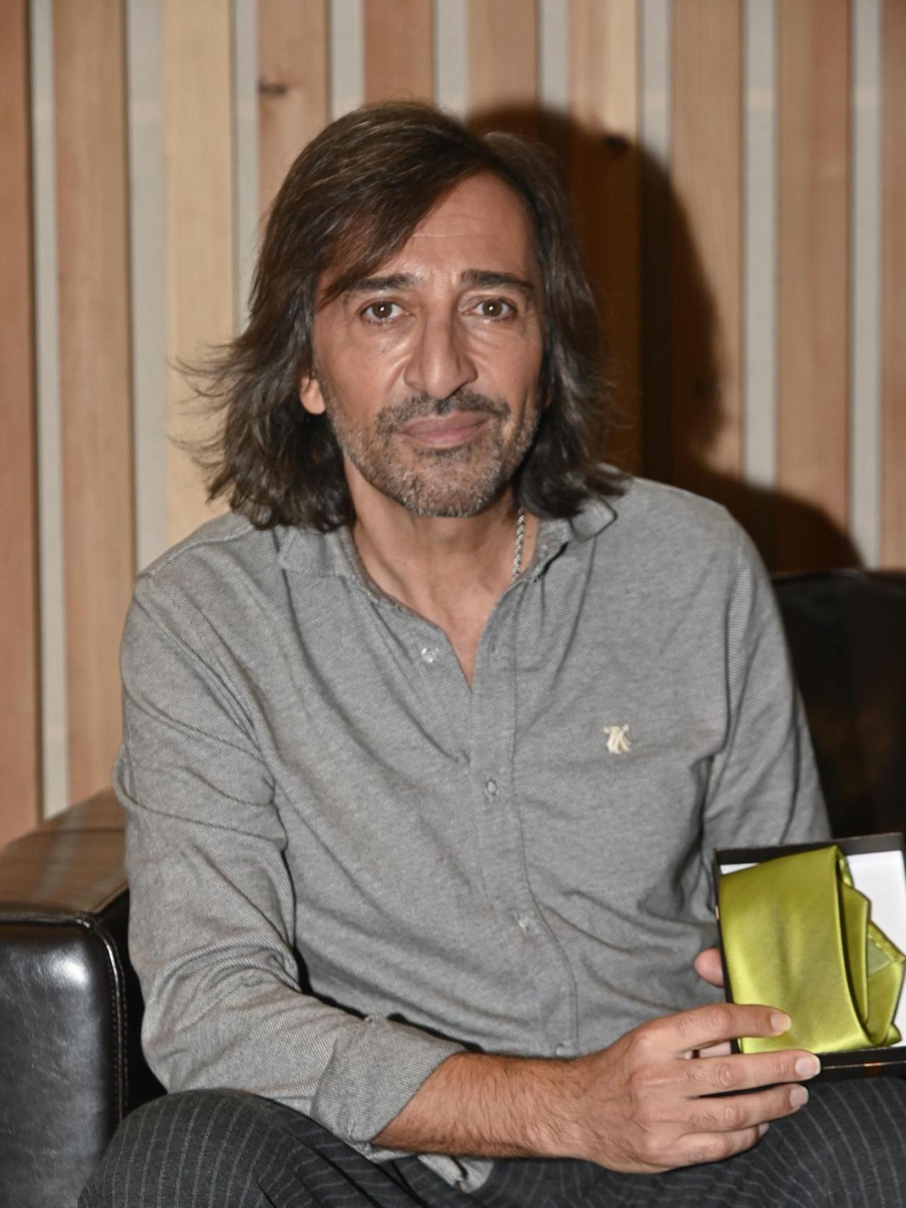Antonio Carmona, durante una presentación en Madrid.