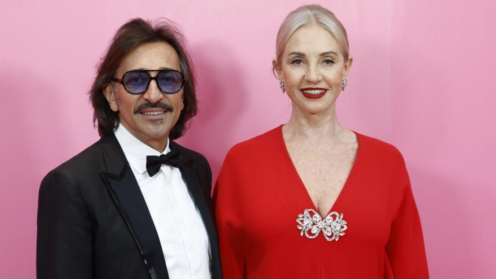 Antonio Carmona y Mariola Orellana, en un acto en Madrid.