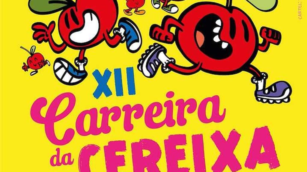 Cartel de la XII edición de la Carreira da Cereixa.