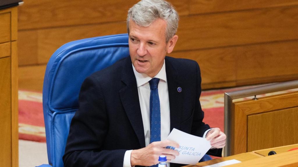 Rueda, en la sesión de control de la Cámara autonómica.