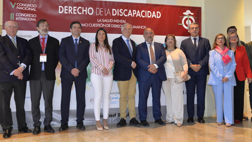 Inauguración del V Congreso Nacional y II Internacional sobre Derecho de la Discapacidad en Ciudad Real. Foto: UCLM.