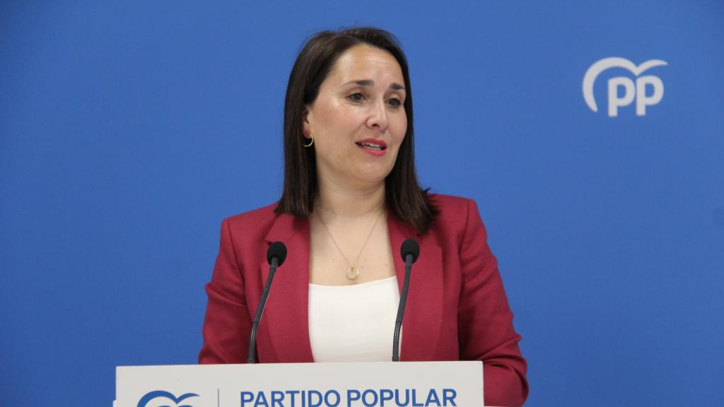 Alejandra Hernández, portavoz del PP de Castilla-La Mancha.