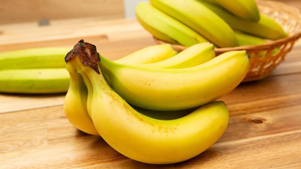 Un racimo de plátanos