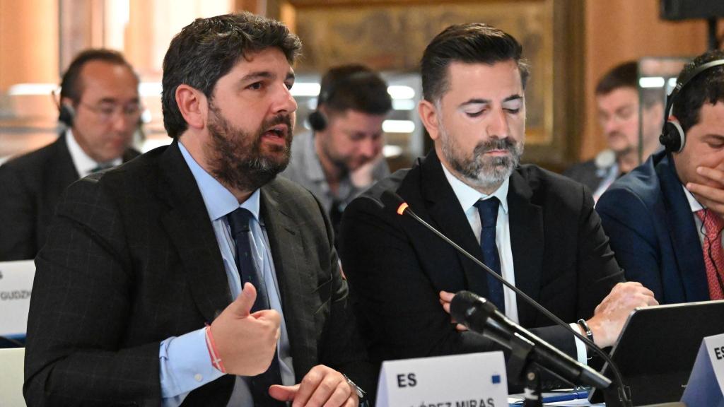 López Miras, este miércoles, en Venecia.