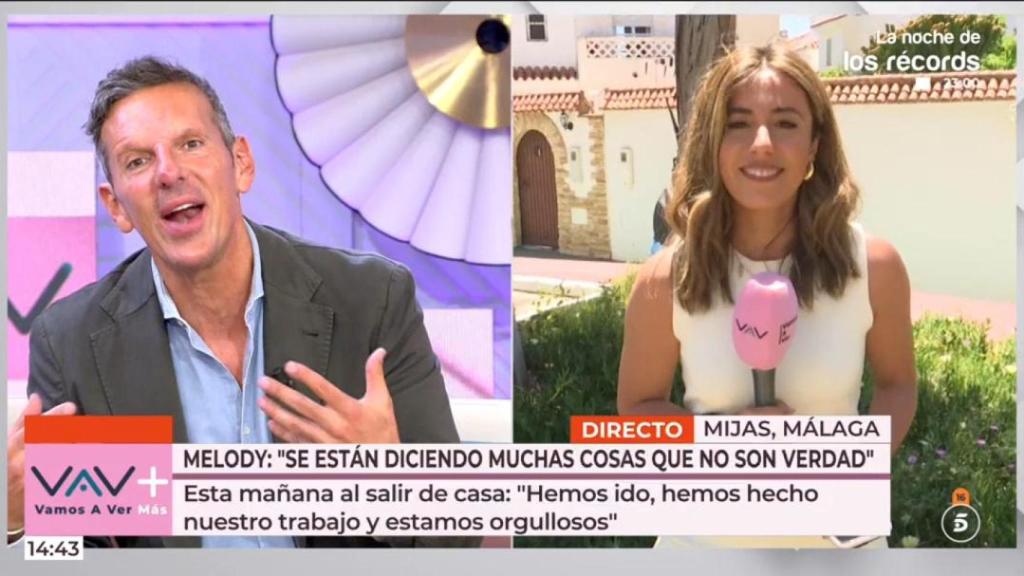 Joaquín Prat y Patricia López, en 'Vamos a ver'