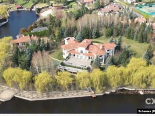 La mansión del abogado asesinado.