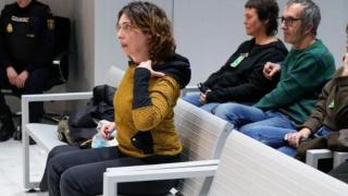 La etarra Iratxe Sorozabal, en la Audiencia Nacional.