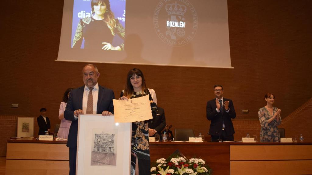 Rozalén en los premios ‘Reconocidos’.