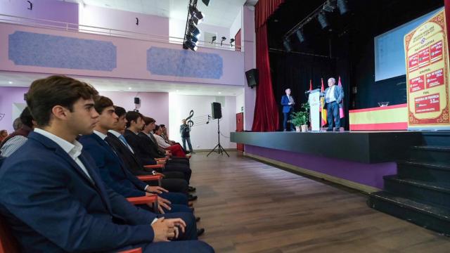 Presentación del VI Circuito de Novilladas de Castilla y León, con la intervención de Gonzalo Santonja.