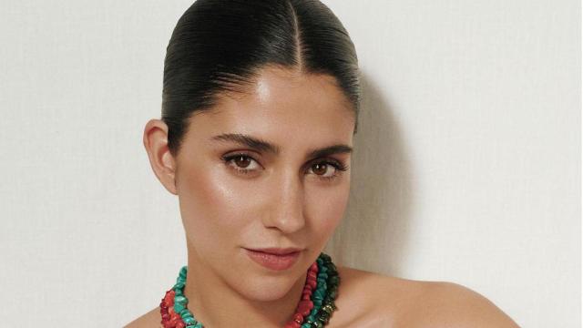 María García de Jaime luciendo su nueva colección con Vidal & Vidal.