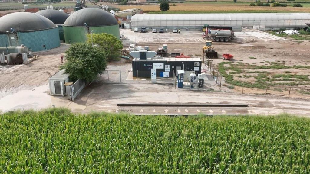 Planta de biometano.