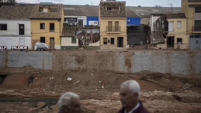 Imagen de archivo de la dana, en Picanya. Jorge Gil / Europa Press