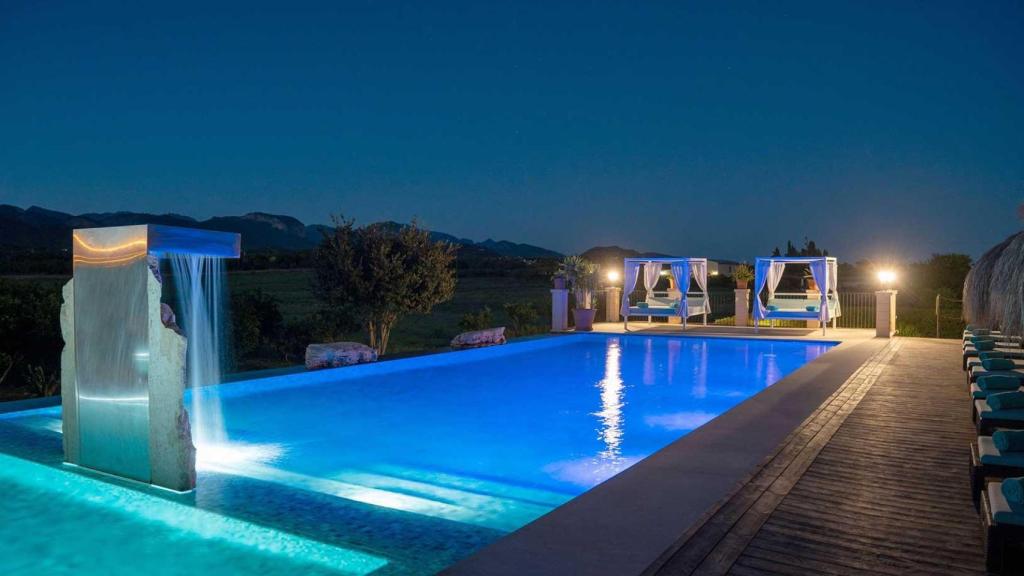 La piscina de Cas Metge Matas.