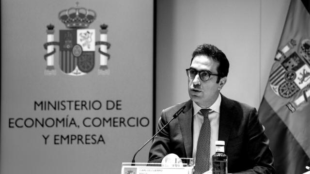 El ministro de Economía y Comercio, Carlos Cuerpo