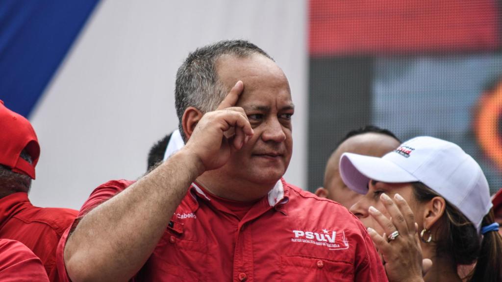 Diosdado Cabello, ministro de Interior, Justicia y Paz del gobierno de Nicolás Maduro.