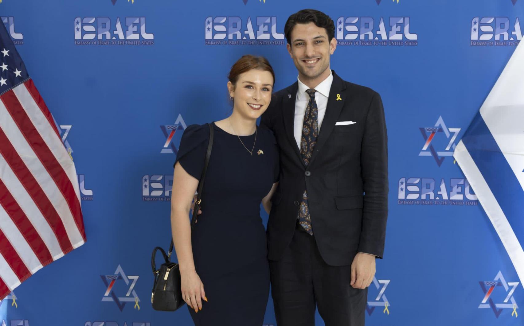 Sarah y Yaron, la pareja muerta en el ataque.