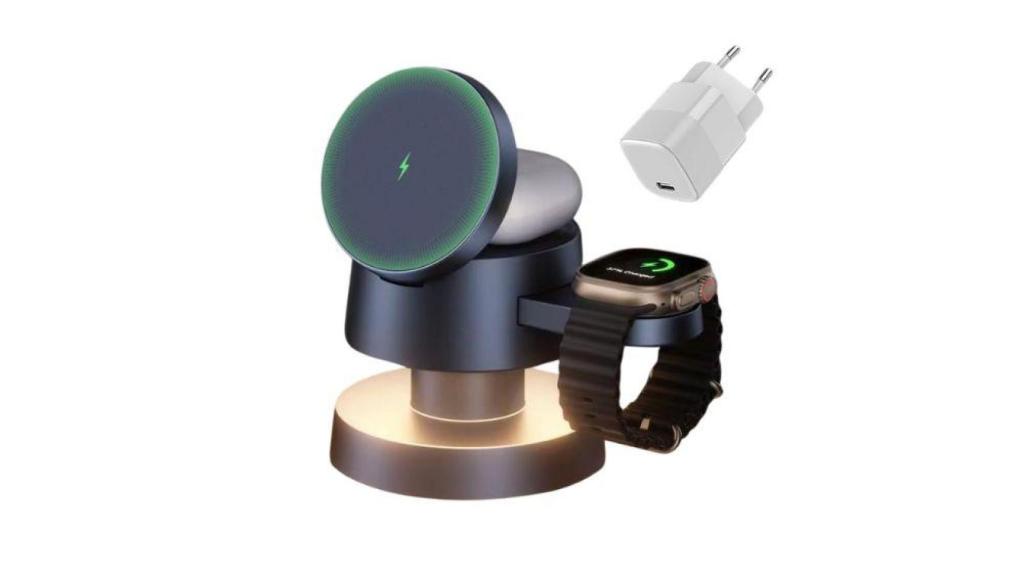 Cargador inalámbrico 4 en 1 Apple iVANKY