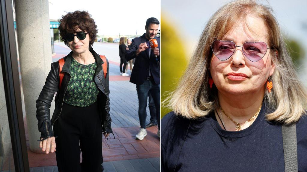 Adriana Ozores y Emma Ozores en un fotomontaje de EL ESPAÑOL.