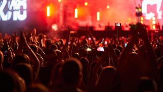 Imagen de archivo del público en un concierto