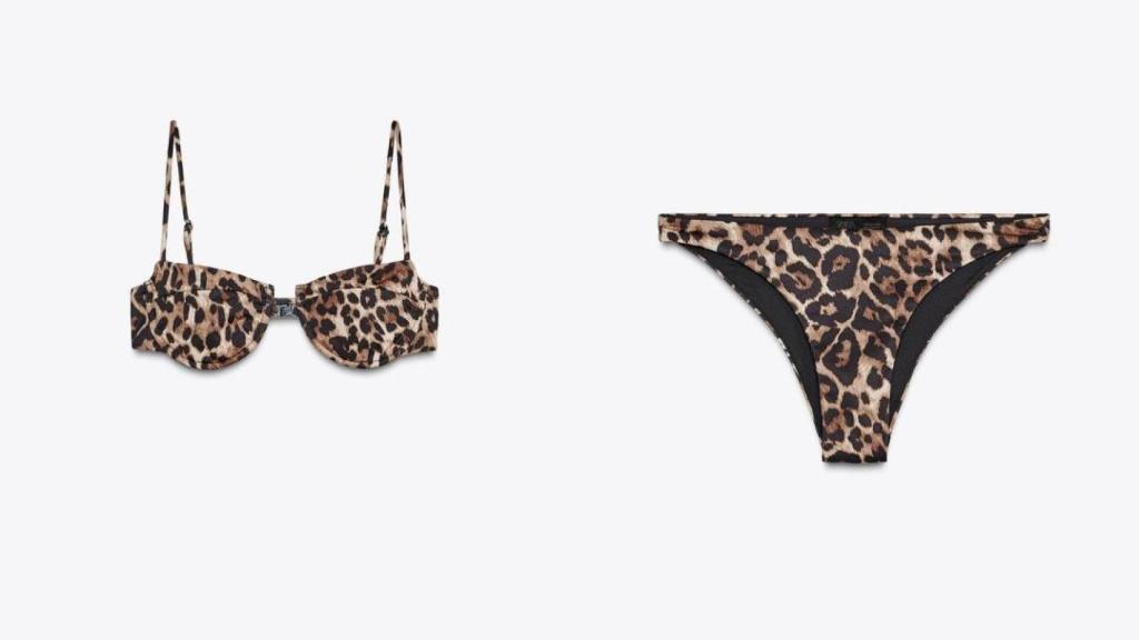 Bikini de leopardo.