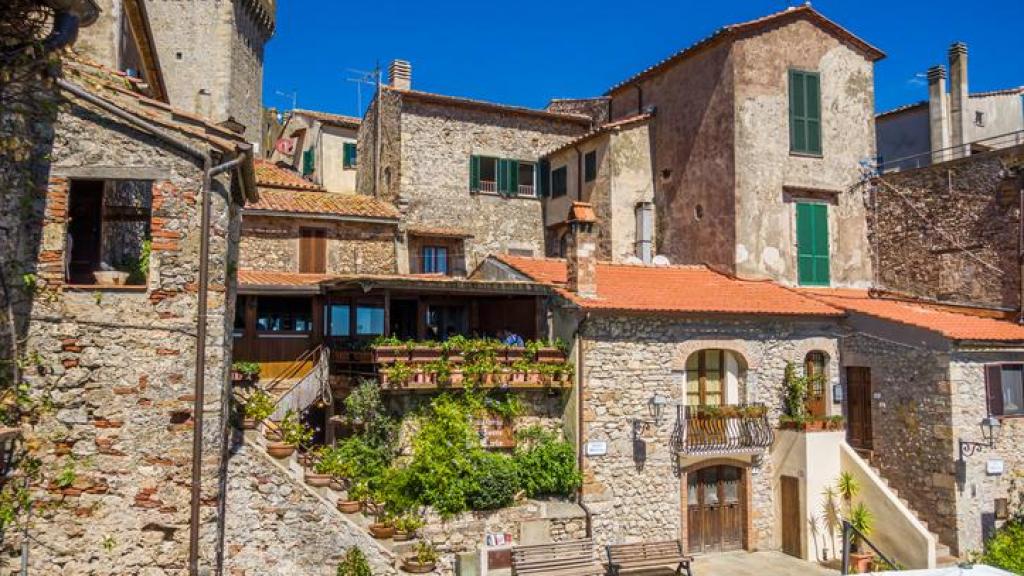 Capalbio, la Maremma toscana, Italia.