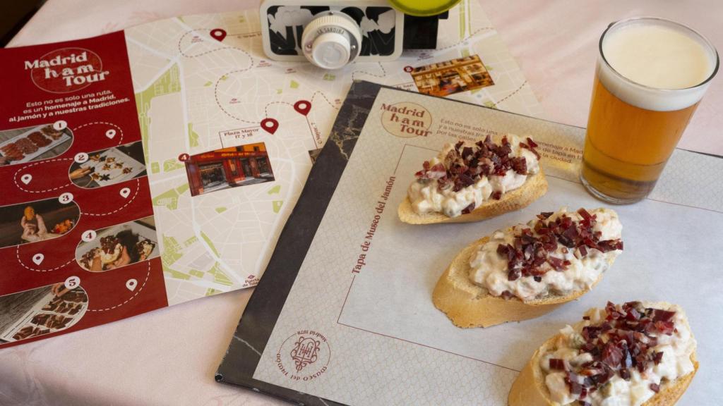 Ensaladilla con jamón