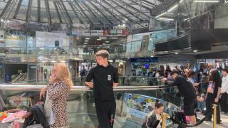 Filas en El Caracol.